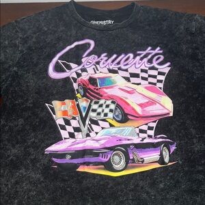 Crop Top corvette shirt